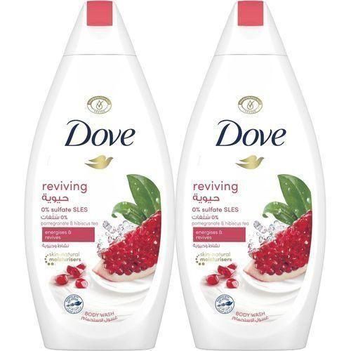 2pcs Reviving Pomegranate & Hibiscus Tea Shower Gel