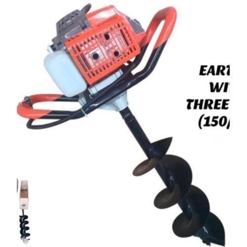 earth auger with 3bits