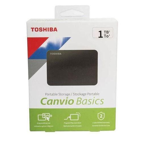 Canvio Basics 1TB External Hard Disk USB