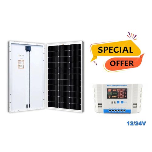 400W Solar Panel All Weather Solar Panel + Free 30A Solar Charge Controller