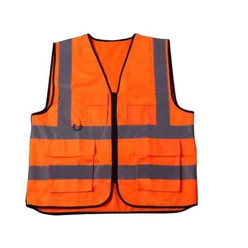 Orange Reflector With Pockets