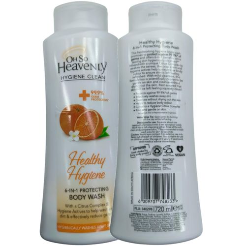 Healthy Hygiene 6 - In - 1 Protecting Body Wash With Citrus Complex Hygiene Actives bc