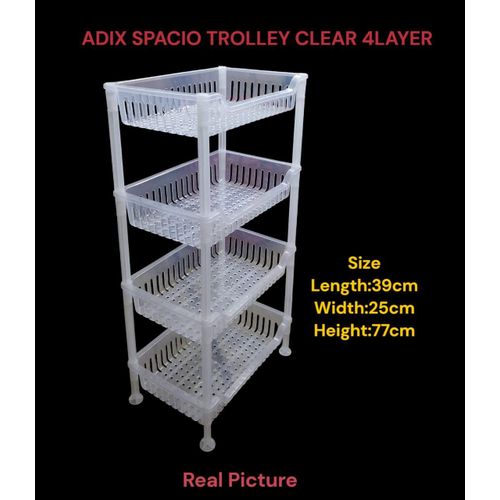 4 layers special trolly clear