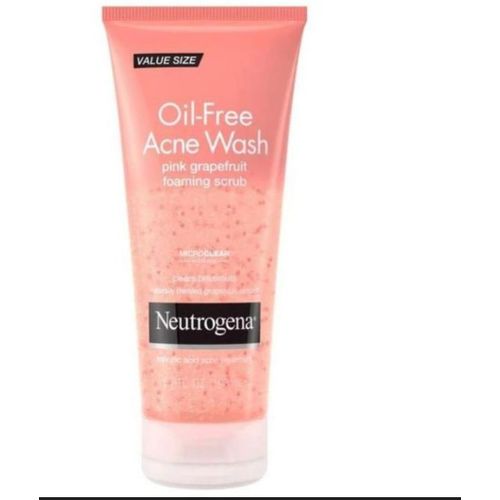 Neutrogena Oil-Free Acne Wash Pink Grapefruit Facial Scrub 198ml