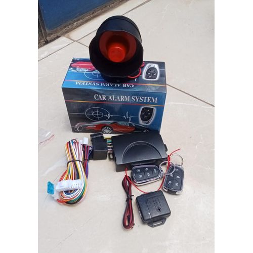 TSK-102 / T376 Car Alarm System – Remote Central Locking & Trunk Release Security System