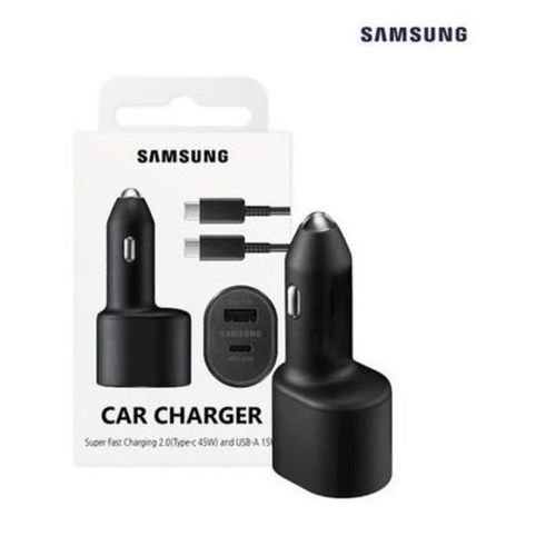 Super Fast Dual Car Charger Adapter45W15W Two Port Pd With USB Type C Cable