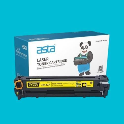 HP 125A Yellow Toner Cartridge Compatible for HP LaserJet Printers – High Yield Replacement Toner