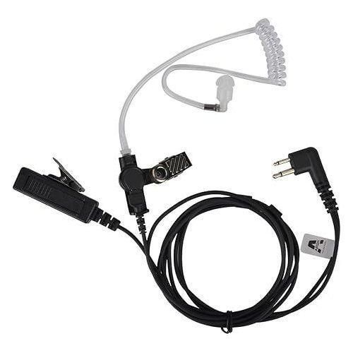 FBI Security Acoustic Tube Surveillance Walkie Talkie Headphone