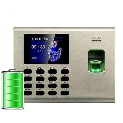 Biometric Fingerprint Access Control Machine K40 Built In Battery Time Attendance Terminal