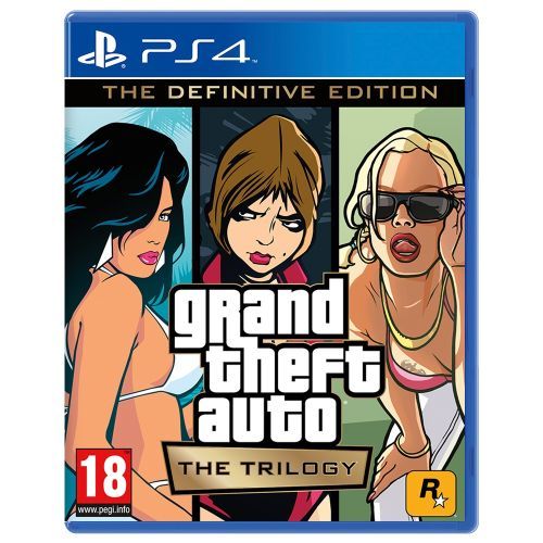 GRAND THEFT AUTO TRIOLOGY DEFINITIVE EDITION PS4