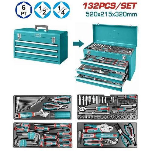 THPTCS71321 132 Pcs Tools Chest Set
