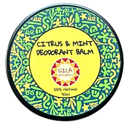 Citrus and Mint Deodorant Balm