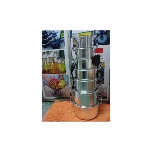 Tc 14-Pcs Stainless Steel Cooking Pot Set