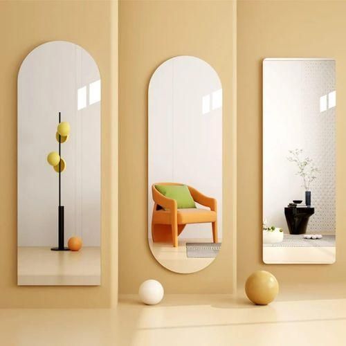 Unbreakable Acrylic Mirror / Self Adhesive Mirrors - Oval