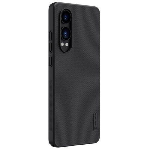 Nilkin Case for Oneplus Nord CE 4 Lite Super Frosted Hard Back Dotted Grip Cover PC Black