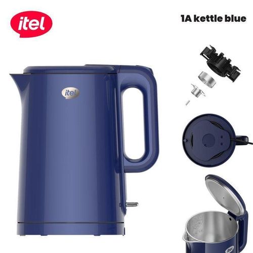 1.7L Electric Kettle, Dry Protection,Comfortable Handle, Double Layer Kettle Design, 2000W Fast Heating, High Quality Temperature Controller, 3 - Year Warranty