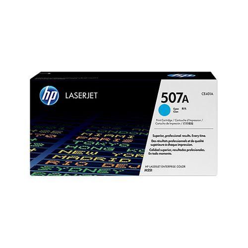 HP 507A Cyan Original LaserJet Toner (CE401A)