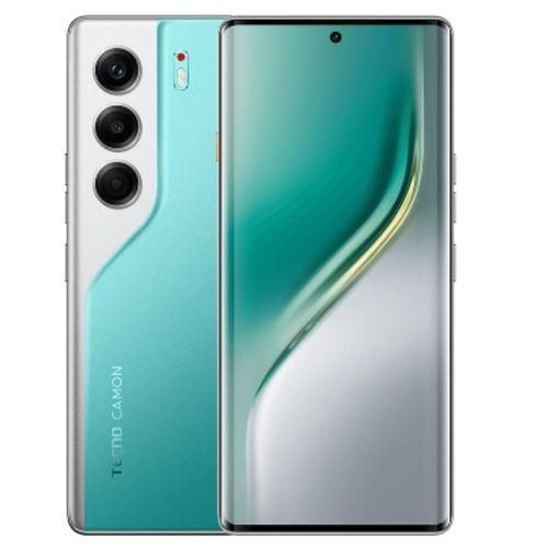 CAMON 40 PRO_ 6.78'' 12OHz AMOLED_ 256GB ROM+8GB RAM ( +8GB Extended) (Daul Sim) 52000mAh 45W_Emerald Lake Green