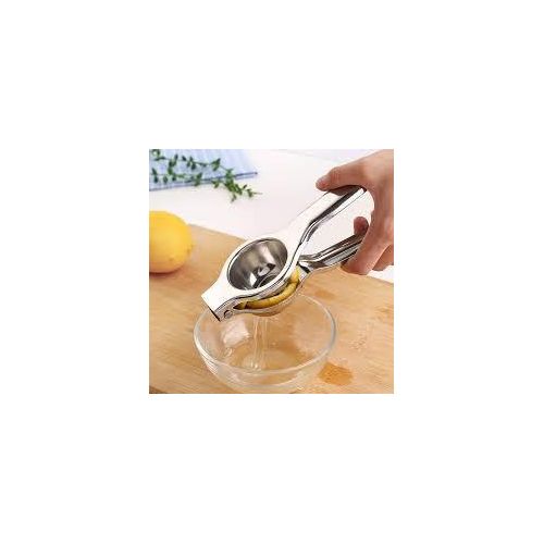 Professional Stainless Steel Manual Lemon Squeezer, Heavy-Duty Handheld Citrus Juicer & Lime Press For Kitchen And Bar