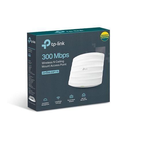 TP Link 300Mbps Wireless N Wall-Plate Access Point - TL-EAP115-WALL