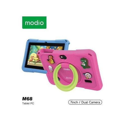 M68 Kids Tablet, 7 inches, 6GB RAM + 128GB ROM - Pink