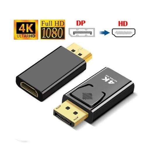 DP to HDMI Adapter - DisplayPort to HDMI 4K 30Hz High-Definition Video ConverterDP to HDMI Adapter - DisplayPort to HDMI 4K 30Hz High-Definition Video Converter