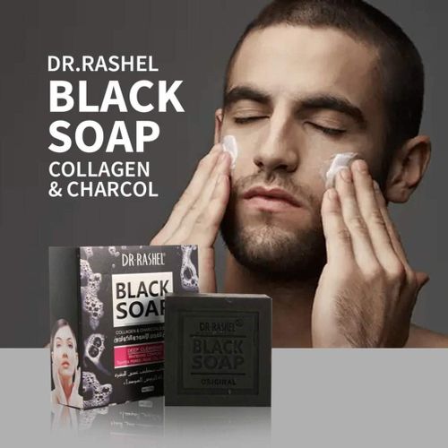 Black Soap with Collagen Charcoal Deep Cleaning