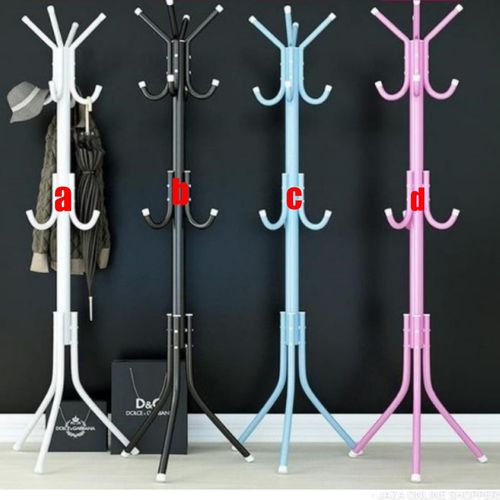 Modern Metal Coat & Hat Stand – Multi-Hook Clothes Rack