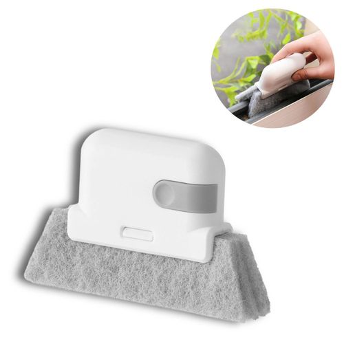 Window Track Cleaner, Gap Brush Groove Cleaning Tool, Sliding Door & Shower Track Groove Brush, Compact Window Cleaning Tool for Small Spaces