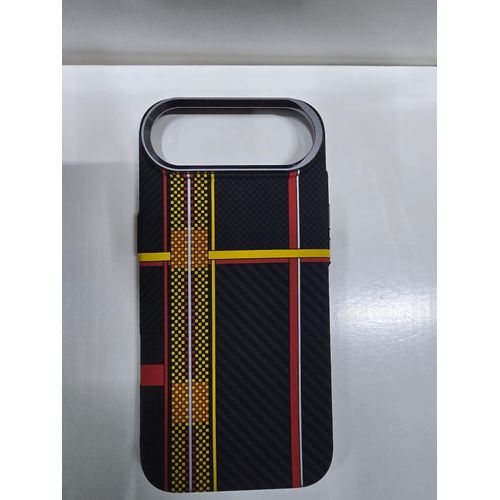 iPhone 17 Air Tribal Carbon Fiber MagSafe Compatible Magnetic Phone Case Shockproof Slim Protective Back Cover with Anti-Scratch Texture, Raised Camera Guard, Comfortable Grip & Durable Protection