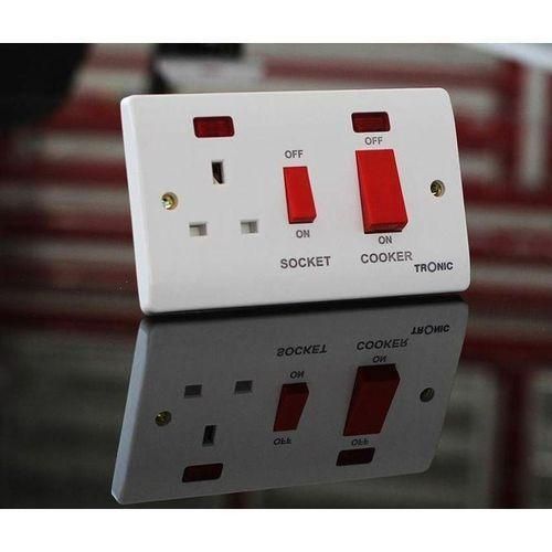 Double Switch Cooker & Ordinary Socket