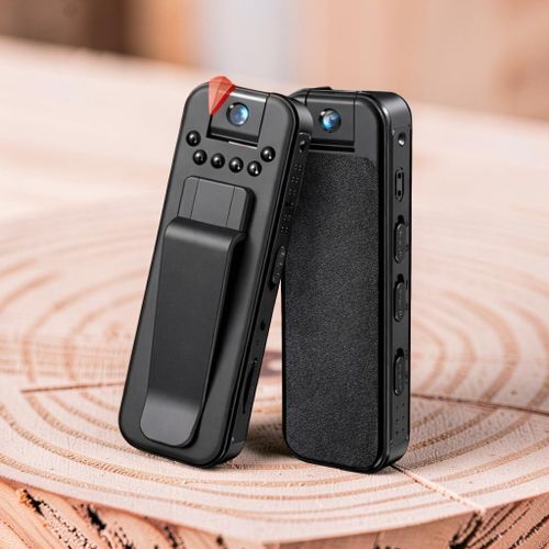 Built-in Battery 1080P Mini Wearable Body Camera with HD Audio Recording