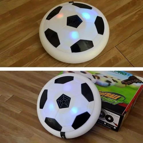Hover Soccer Ball for Kids / Rechargeable LED Air Power Football / Indoor/Outdoor Floating Hover / Soccer Gifts for Boys & Girls Ages 3-12