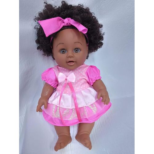 BIG SIZE African Doll Green Dress