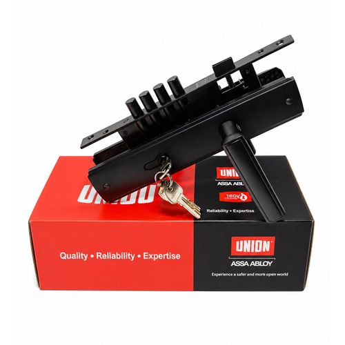 1 Mortise lock body Handle set Keys Installation accessories