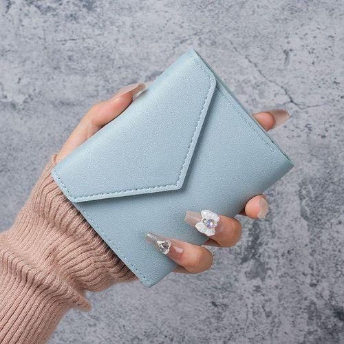 Small Wallets for Women Leather Trifold Ladies Wallets Credit Card Holder with Zipper Coin Pocket