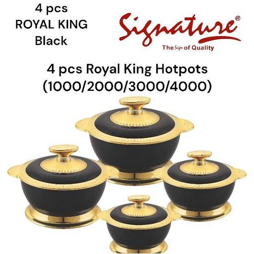 4 Pcs Royal King Hotpots