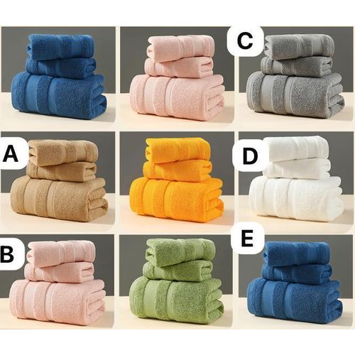 3pcs bath towel set