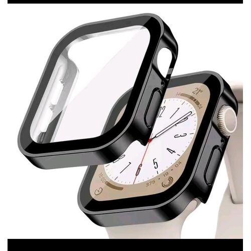 GLASSCASE FOR APPLE WATCH 46MM STRAIGHT EDGE SCREEN PROTECTOR COVER CASE FOR I WATCH SERIES 11