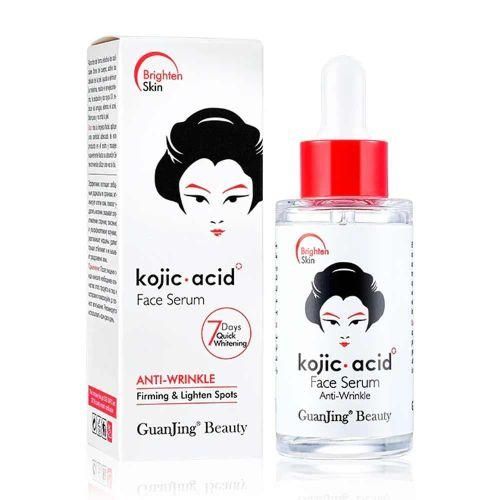 Kojic Acid 7 days quick whightening anti-wrinkle Face Serum Brightens