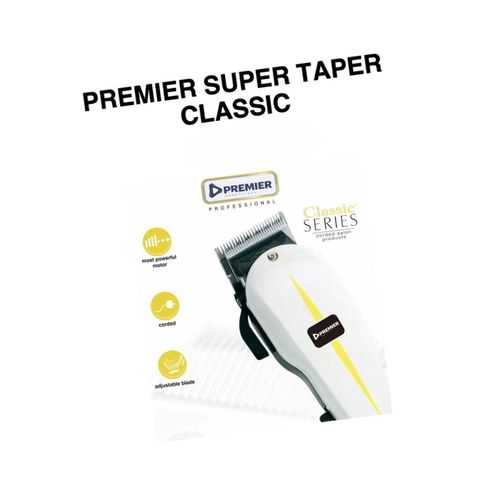 Premier Super Taper Classic Shaving Machine Most Power Motor, Corded With Adjustable Blade