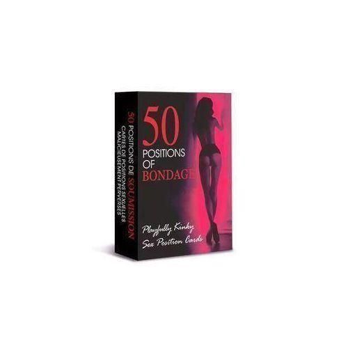 50 Positions of Bondage Sex Couple Game Cards Role Play Fun Adult Date Night Novelty Idea Toy Gift for Men Female