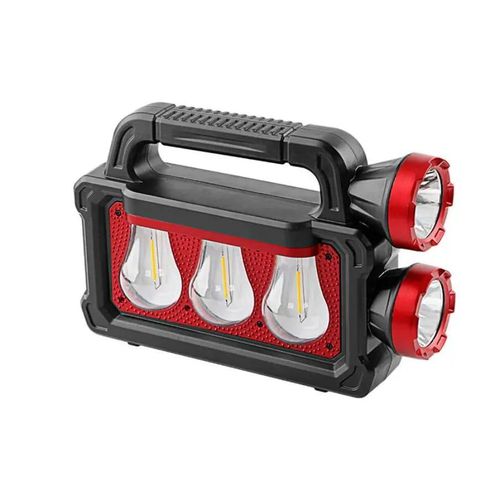 Multifunctional Portable Indoor and Outdoor Lamp With 3 Bulbs and 2 LED Flashlights – Table & Camping Lamp