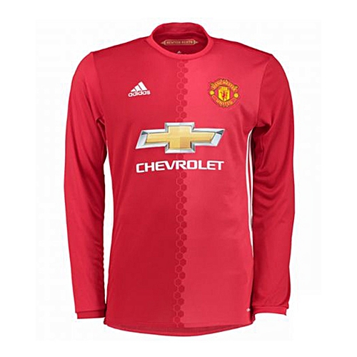 Generic FOOTBALL JERSEYS Manchester United Home Kit Jersey 16/17 Long ...