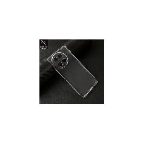 Edge to Edge Bumper Side Protection Transparent Back Cover for Tecno Camon 30s Pro -Transparent