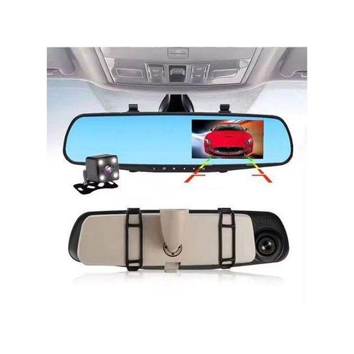 Mirror Car DVR,Camera Full HD 1080P Video, 1080p Rearview Dash Car Camera, Reverse Front And Back Rear Mirror Camera, Car Recorder Dual Dash Camera.