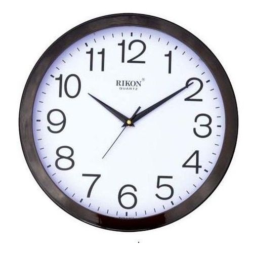 Wall Clock White Face- MODEL 1751 - SIZE 32 CM DIAMETRE