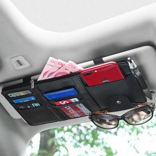 Car Sun Visor Documents Organizer, Visor Cards Holder