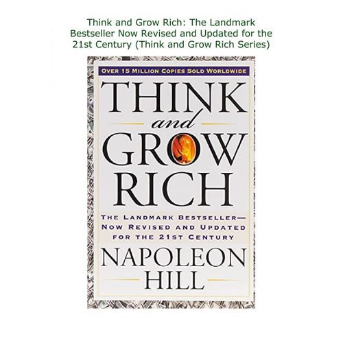 Think and Grow Rich Book by Napoleon Hill free bookmark