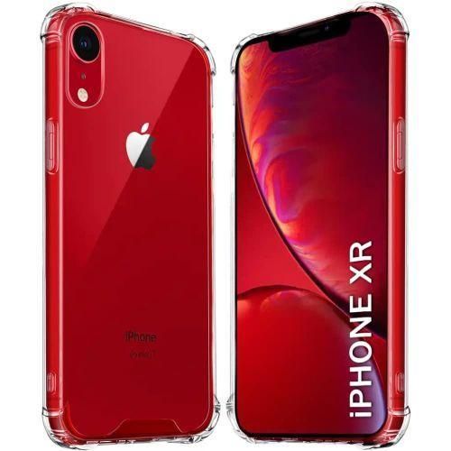Crystal Clear Hard PC Back Cover Case for iPhone XR